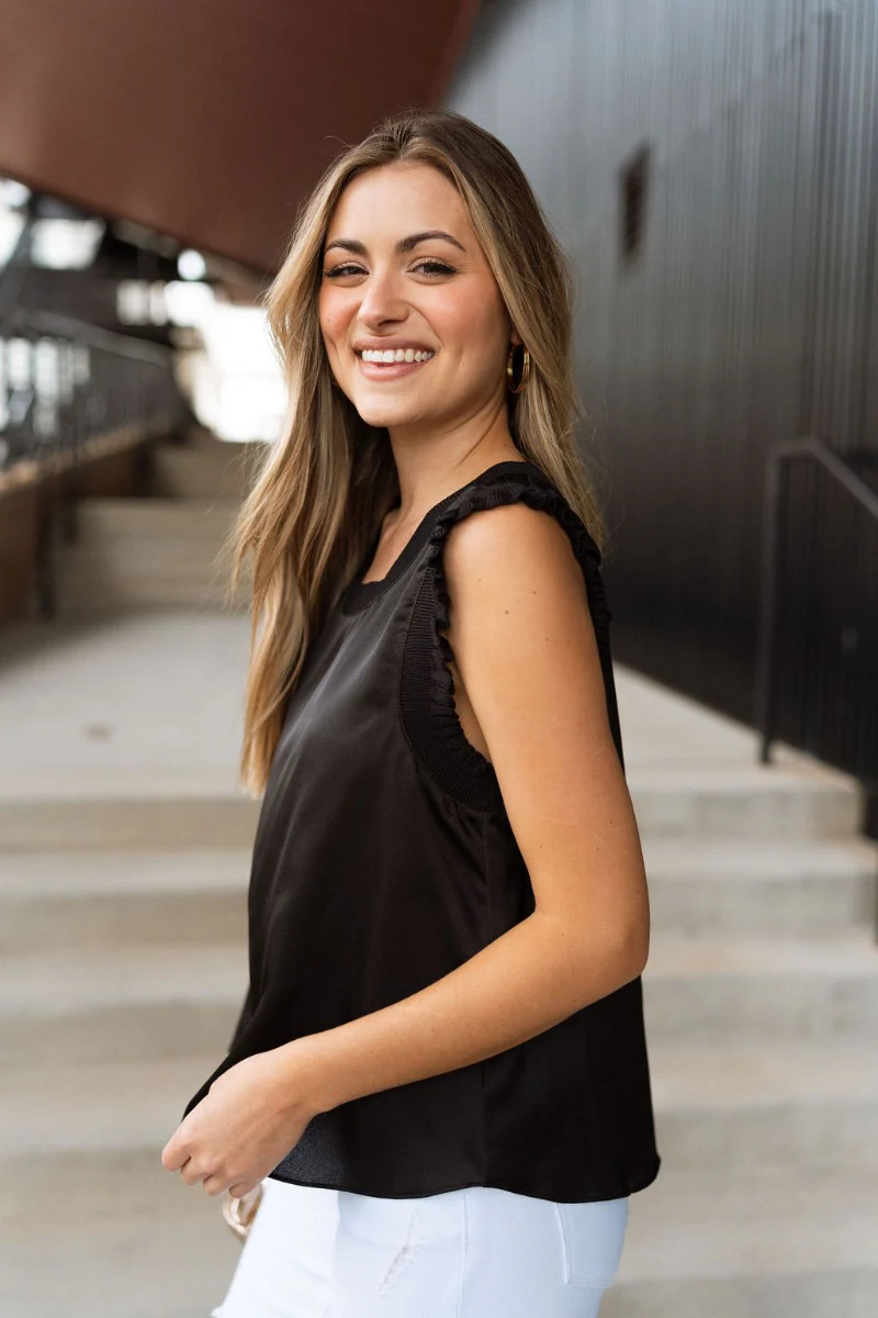 Everything You Love Top in Black - Image 4