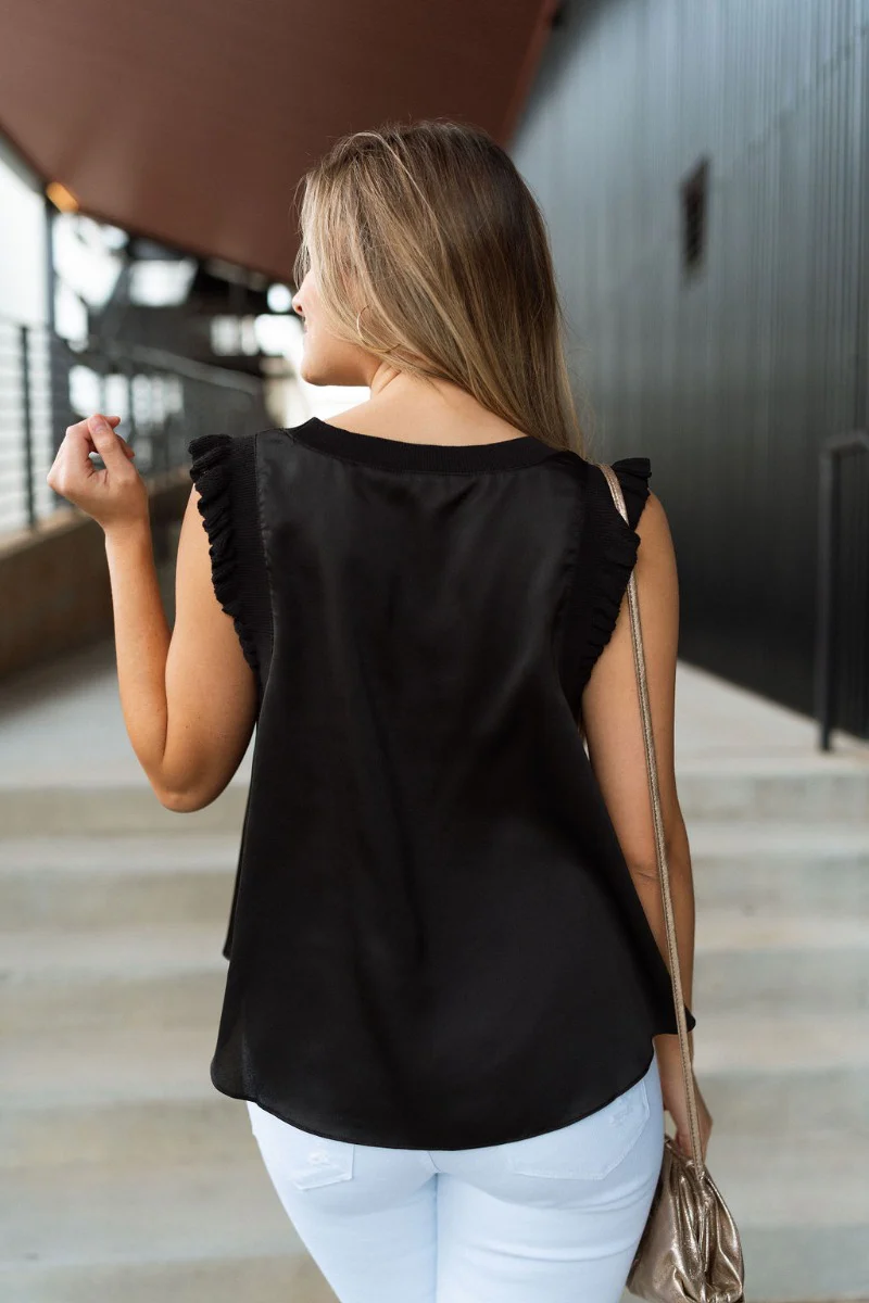 Everything You Love Top in Black - Image 6