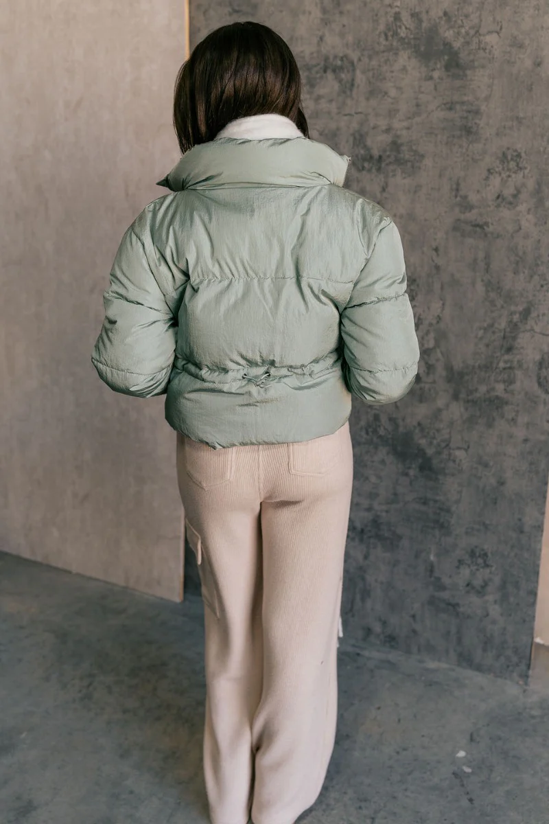 Fairbanks Sage Puffer Long Sleeve Jacket - Image 12