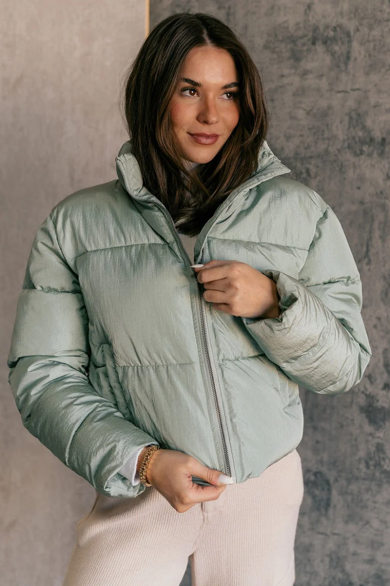Fairbanks Sage Puffer Long Sleeve Jacket - Image 6