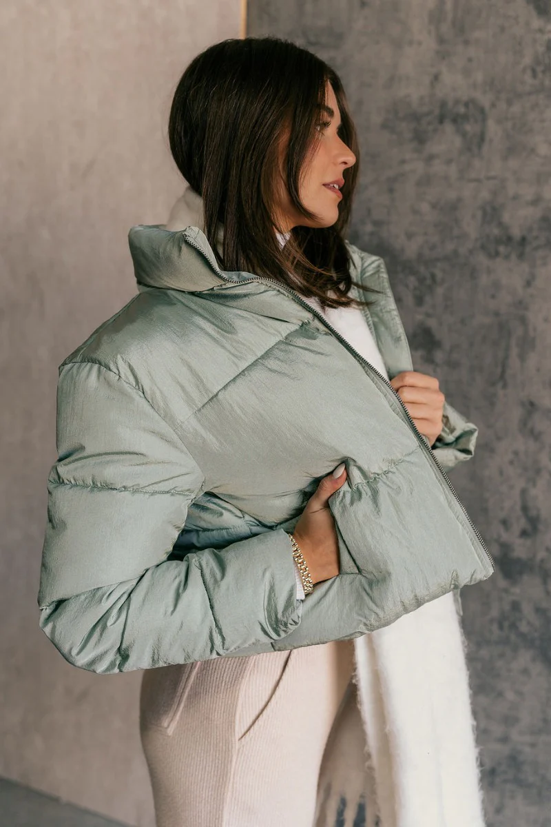 Fairbanks Sage Puffer Long Sleeve Jacket - Image 8