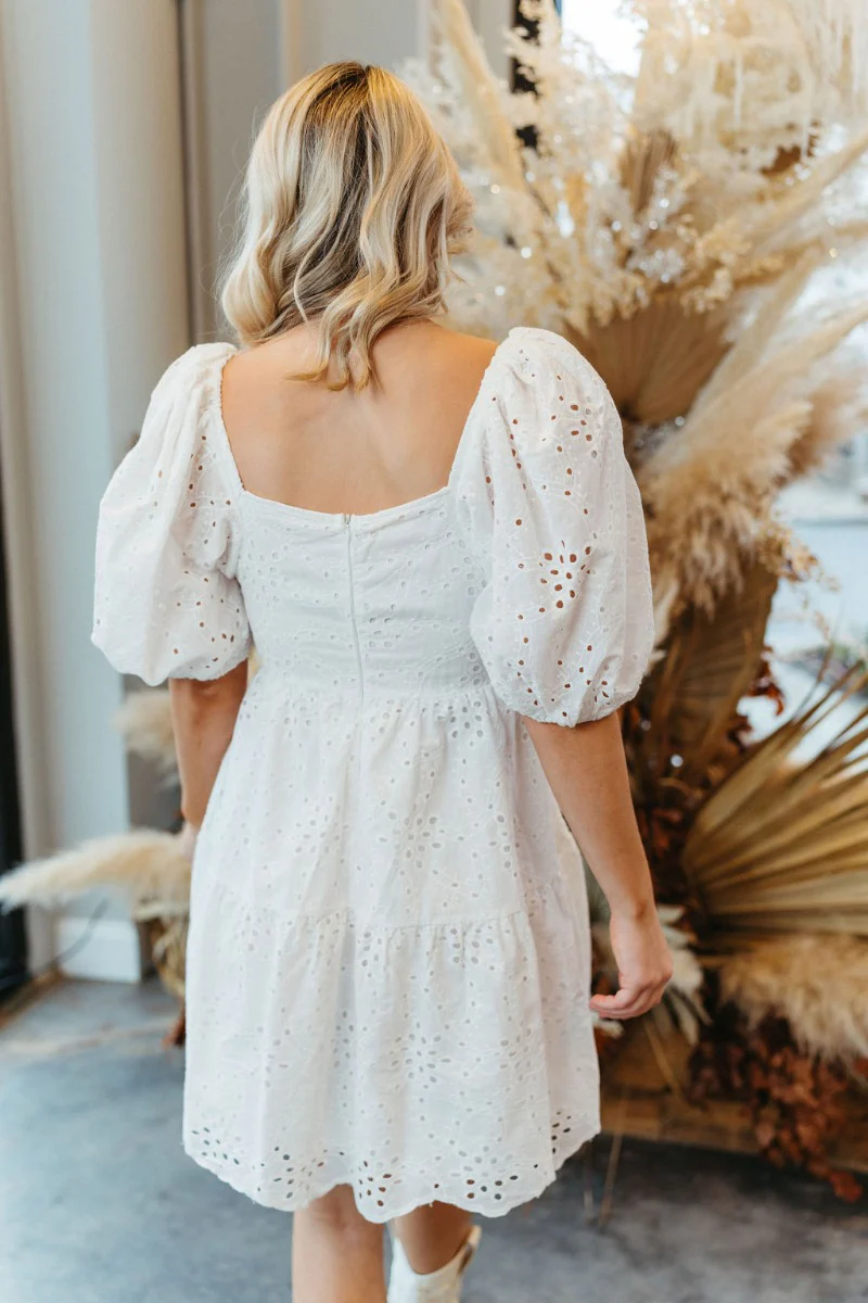 Fairytale Ending Eyelet Dress - Image 6
