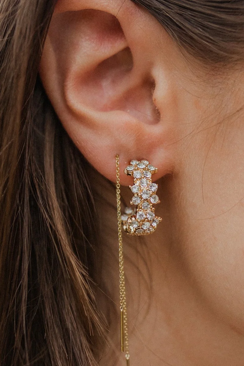 Fairytale Ending Hoop Earrings