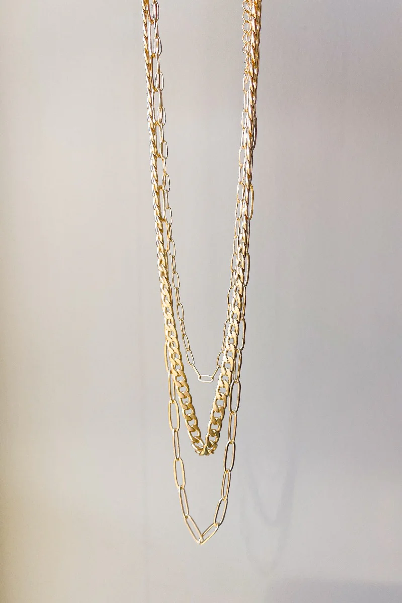 Falling Fast Layered Necklace