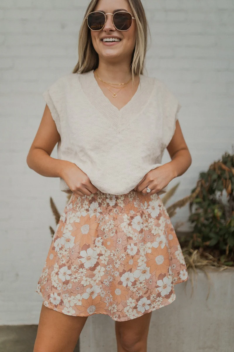 Favorite Flowers Skirt