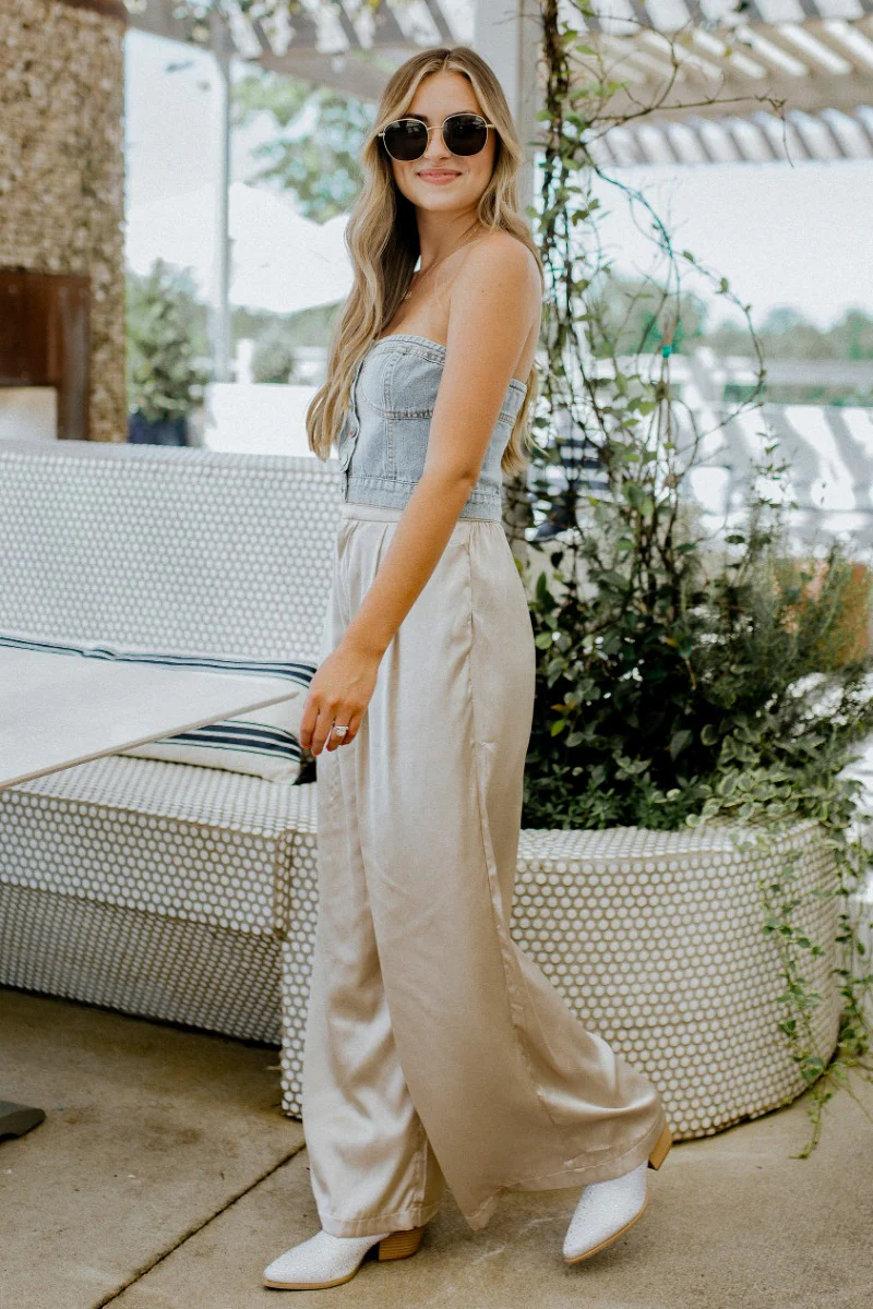 Feeling Fine Satin Pants - Image 4