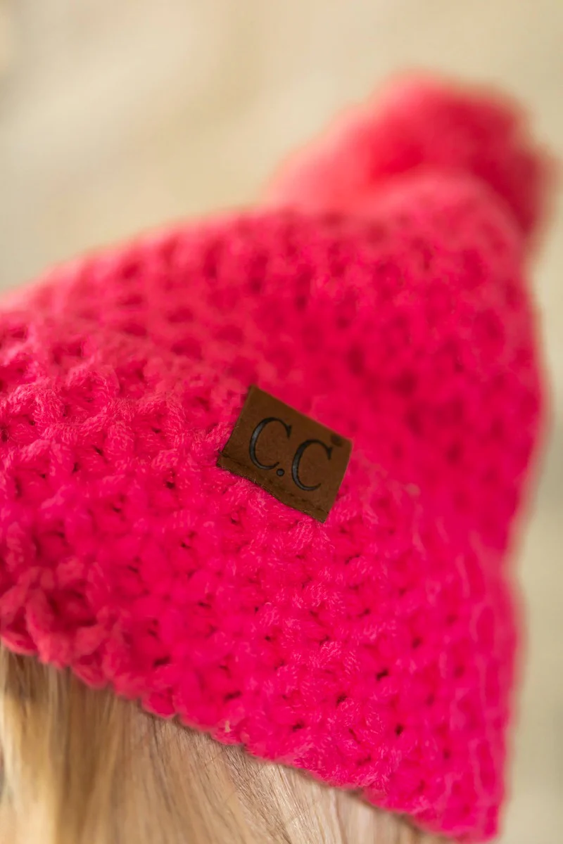Fireside Beanie in Pink - Image 2