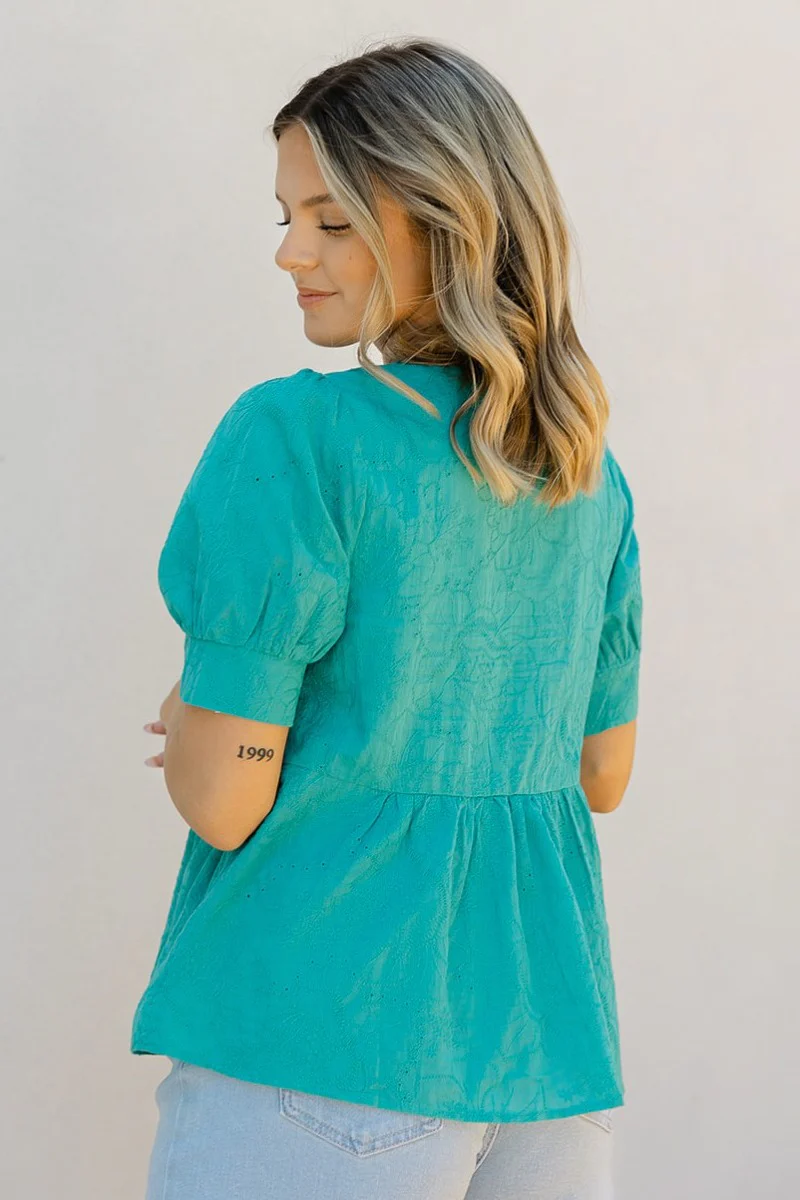 Float On Embroidered Top - Image 3