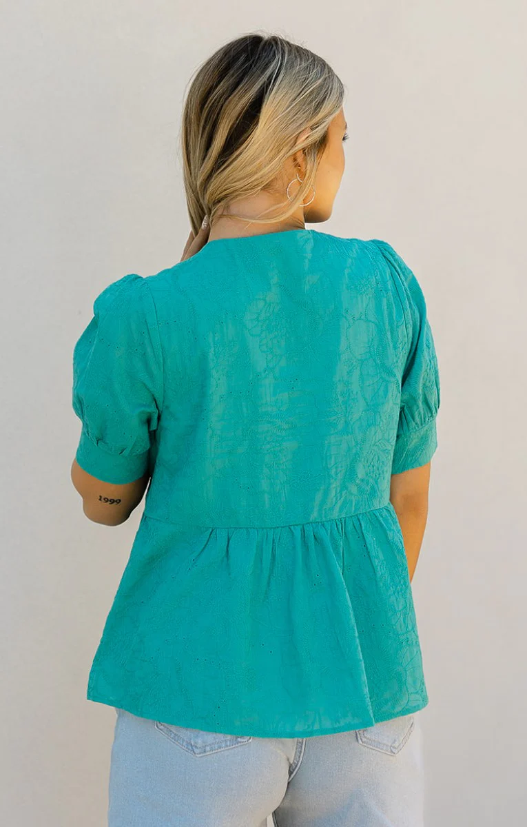 Float On Embroidered Top - Image 4