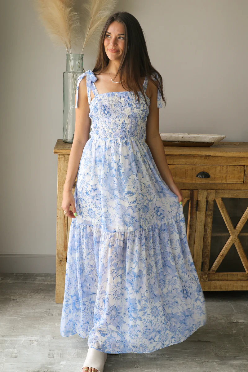 Floral Essence Maxi Dress