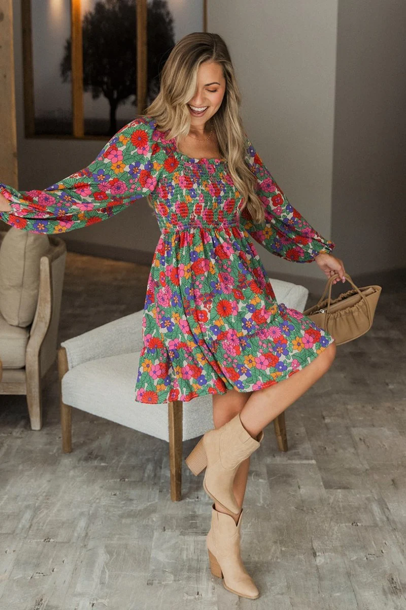 Floral Fantasy Dress