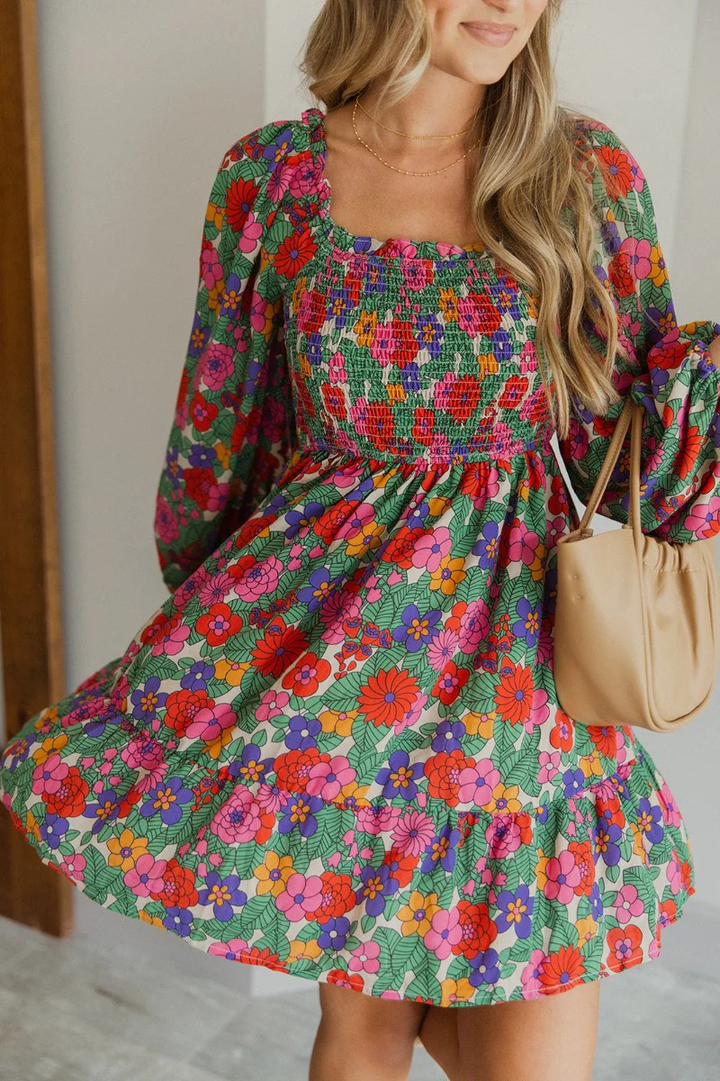 Floral Fantasy Dress - Image 2
