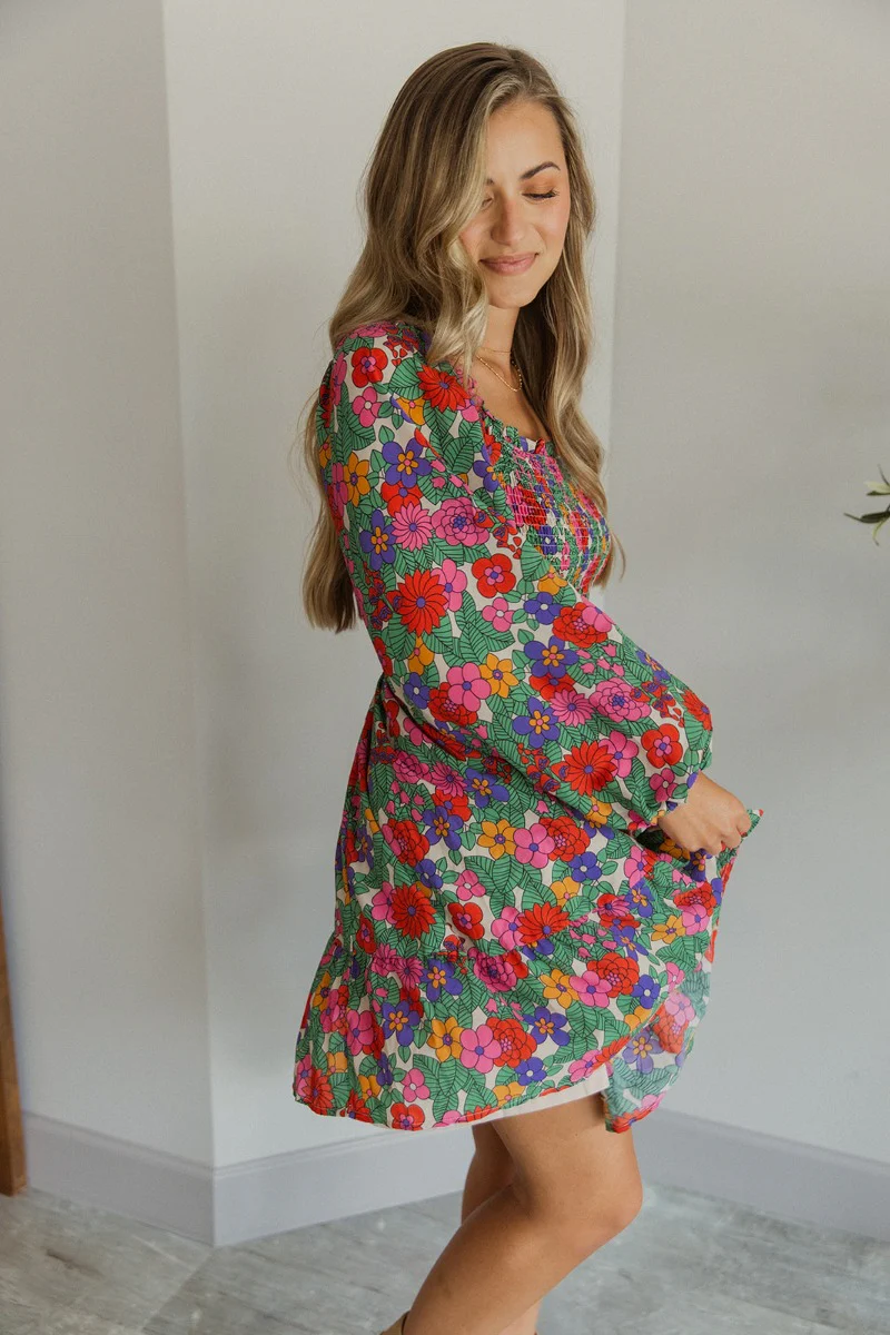 Floral Fantasy Dress - Image 3