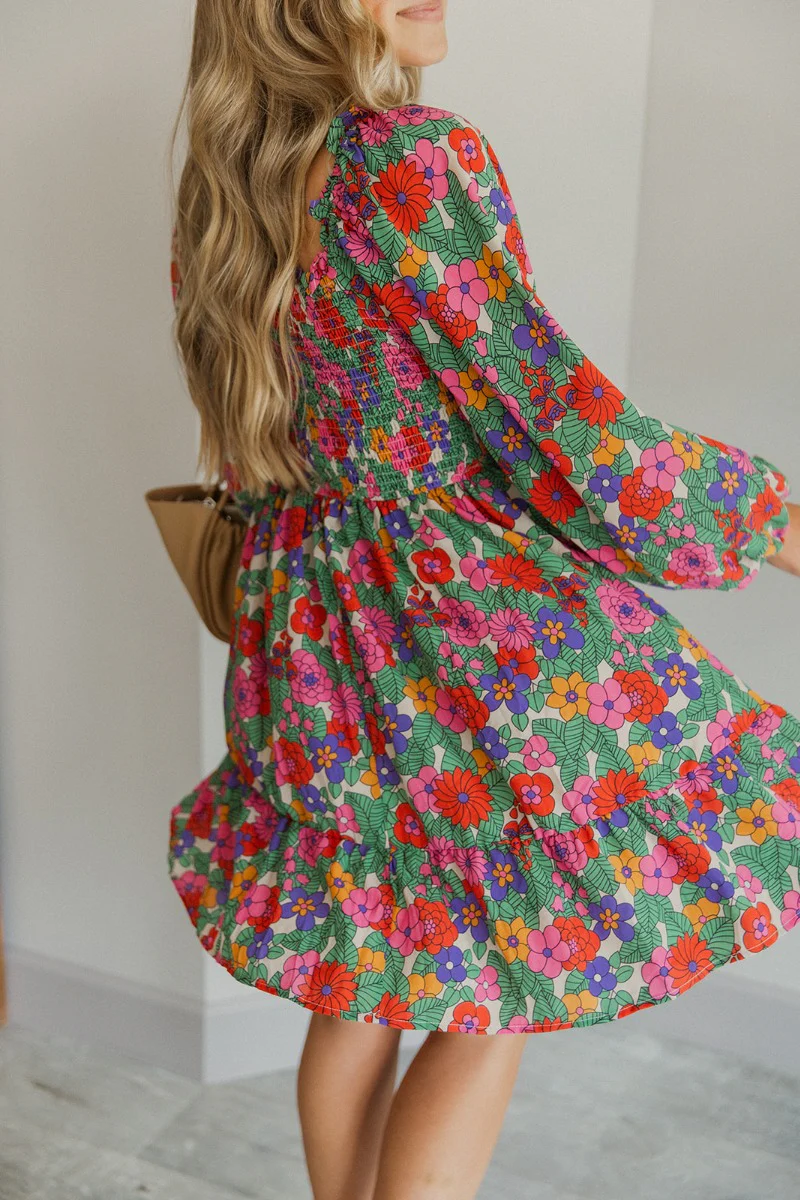 Floral Fantasy Dress - Image 4