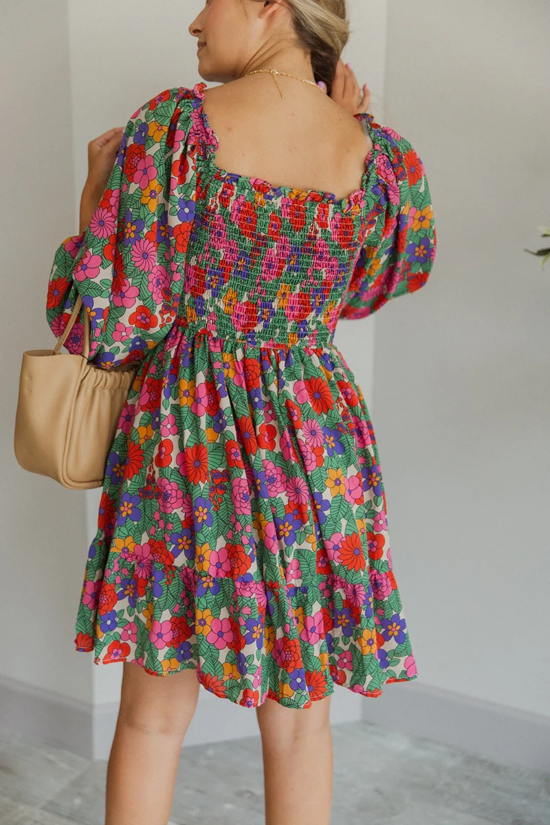 Floral Fantasy Dress - Image 5