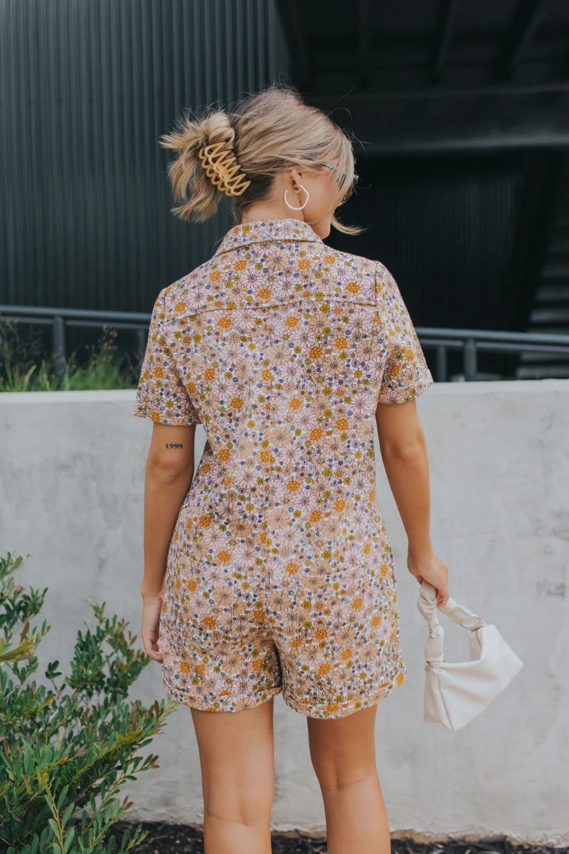 Floral Haze Romper - Image 3