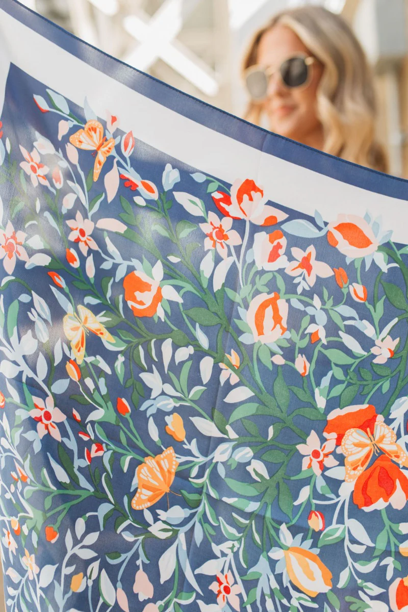 Floral Views Scarf - Image 3