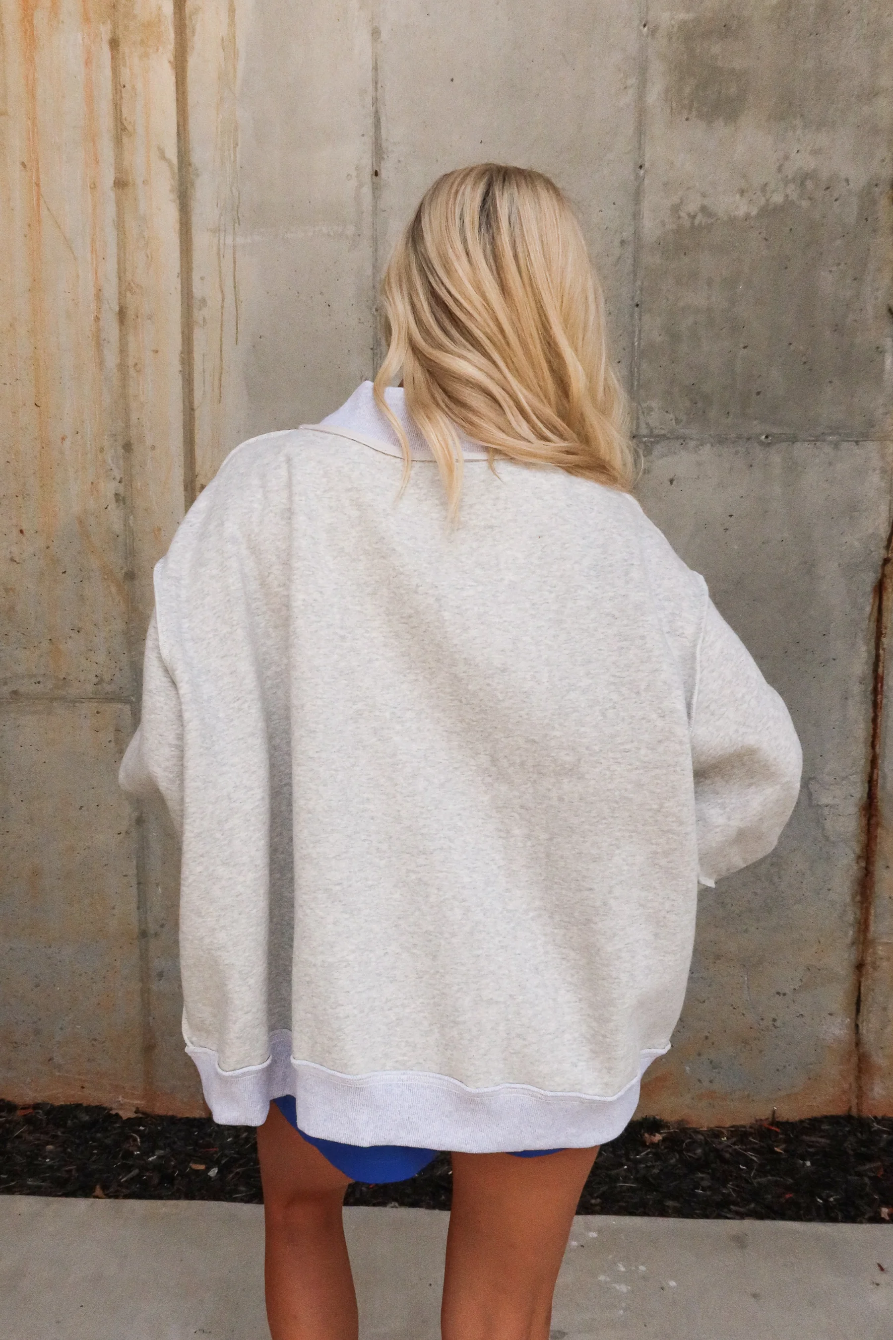 Florida Reversible Mock Neck Sweatshirt - Image 4