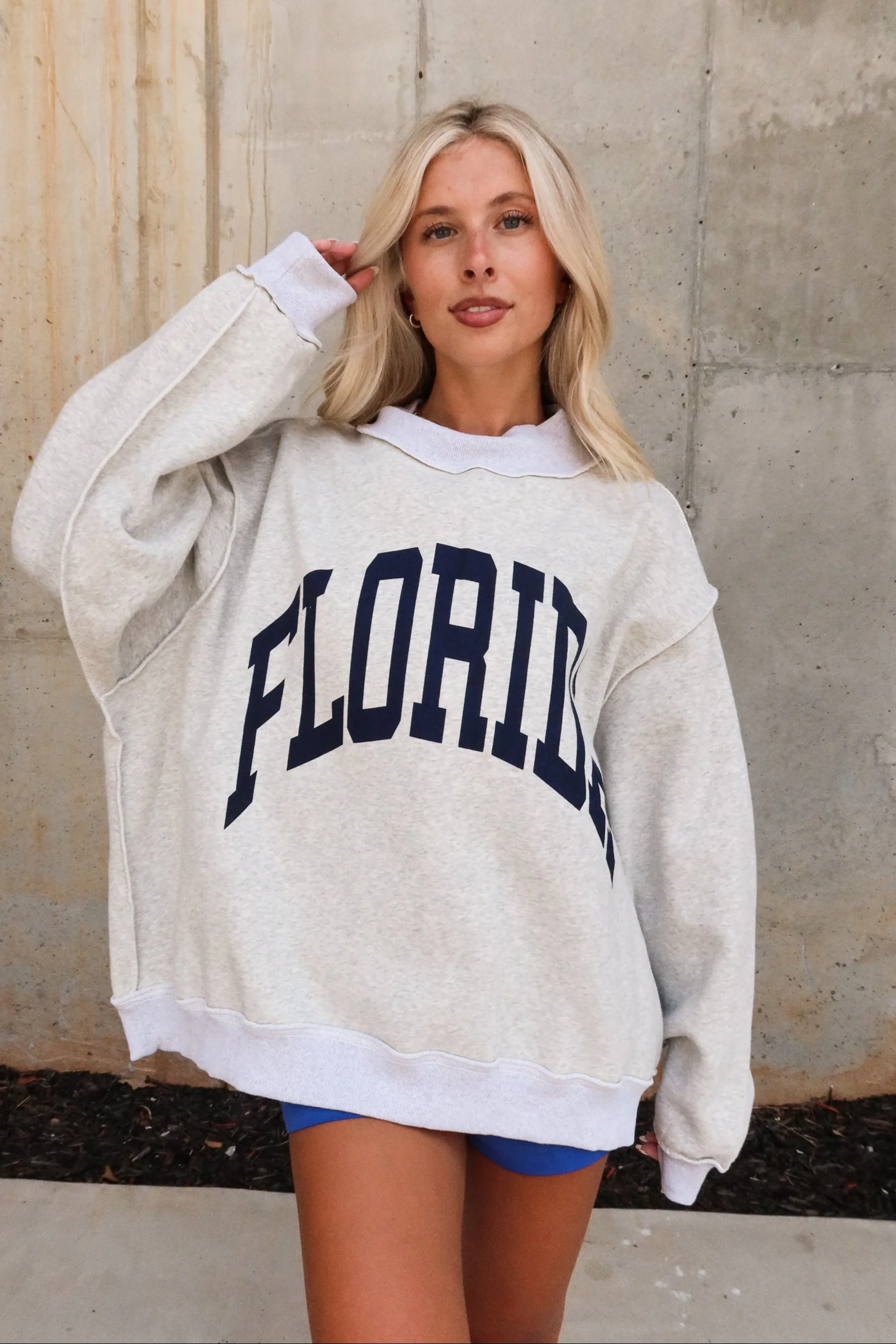 Florida Reversible Mock Neck Sweatshirt - Image 6