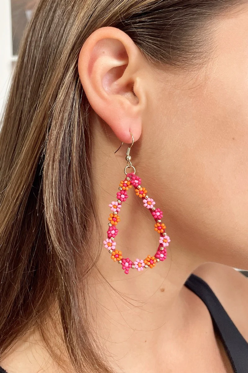 Flower Power Earrings in Multi
