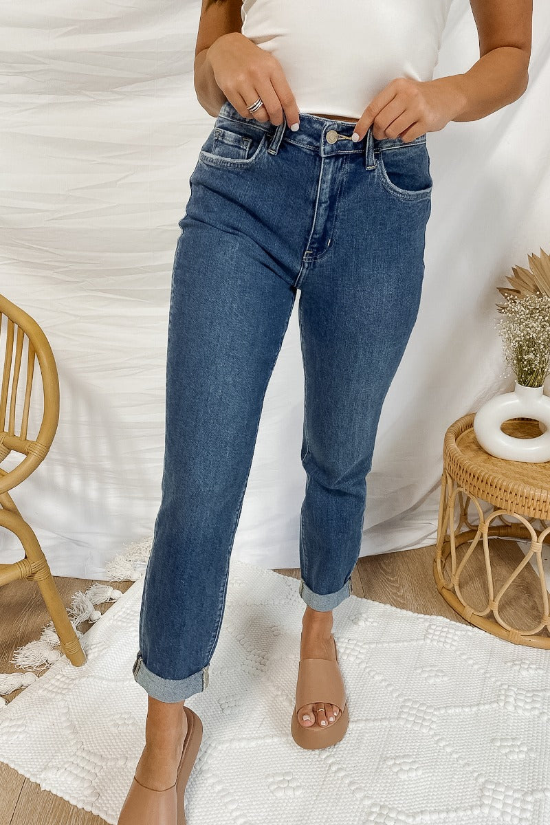 Flying Monkey: Ease Mom Jeans - Image 2