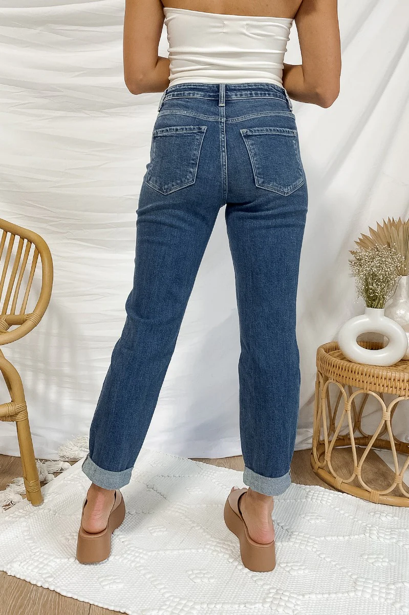 Flying Monkey: Ease Mom Jeans - Image 6