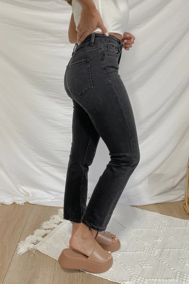 Flying Monkey: Amie Straight Leg Jeans - Image 3
