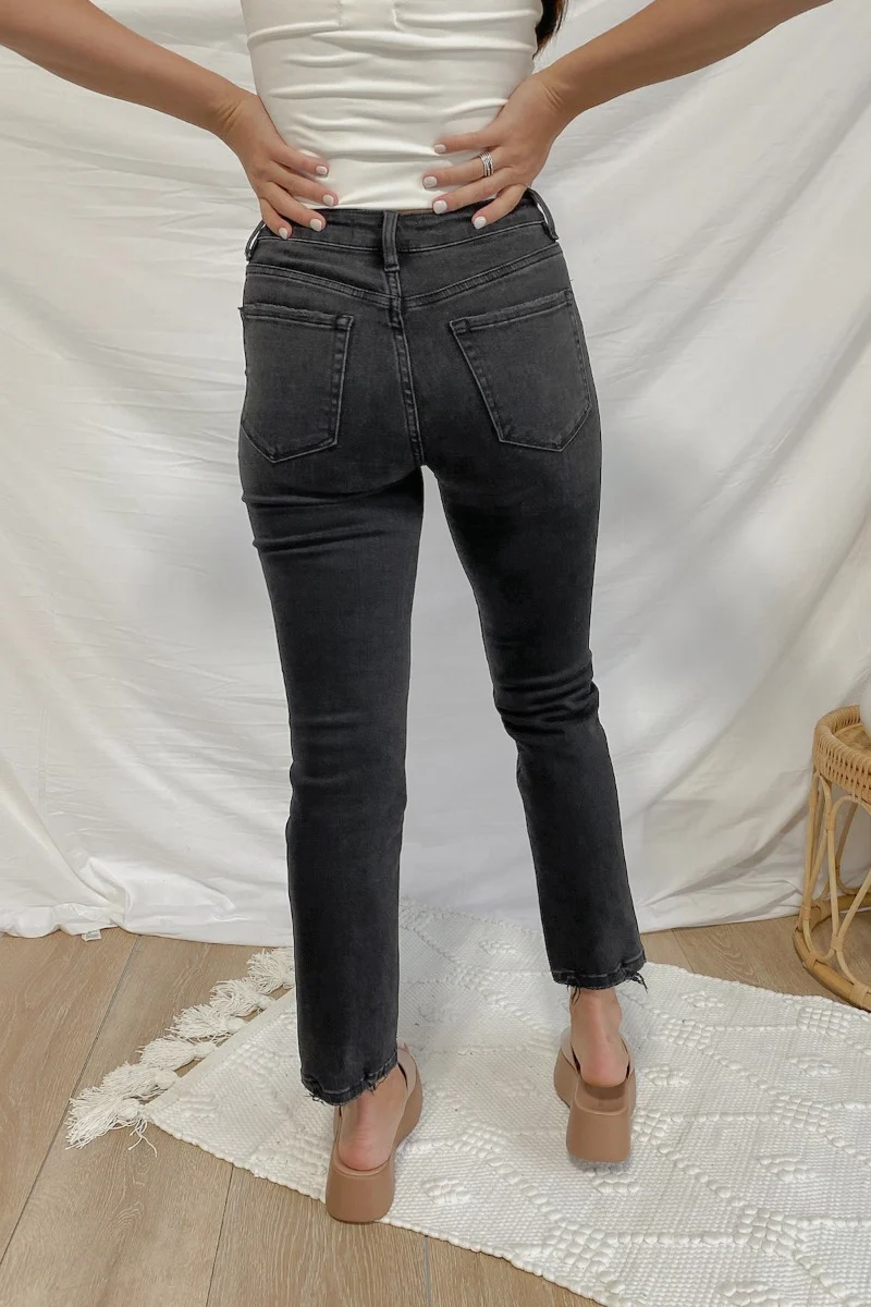 Flying Monkey: Amie Straight Leg Jeans - Image 4