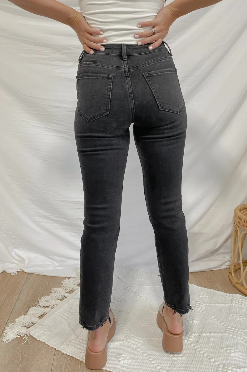 Flying Monkey: Amie Straight Leg Jeans - Image 5