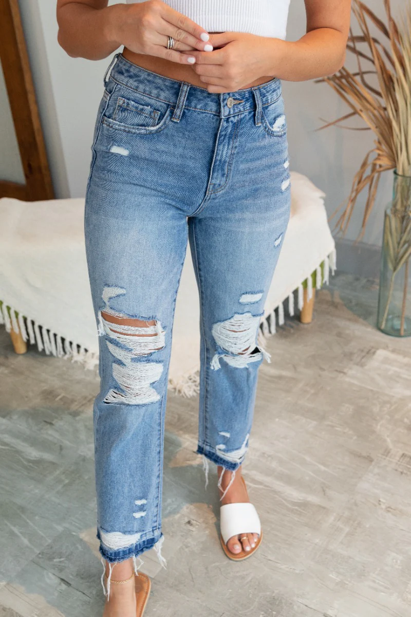 Flying Monkey: Out With The Old Jeans