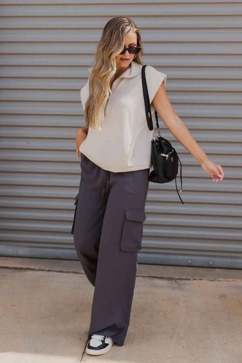 Follow My Lead Cargo Pants - Image 2
