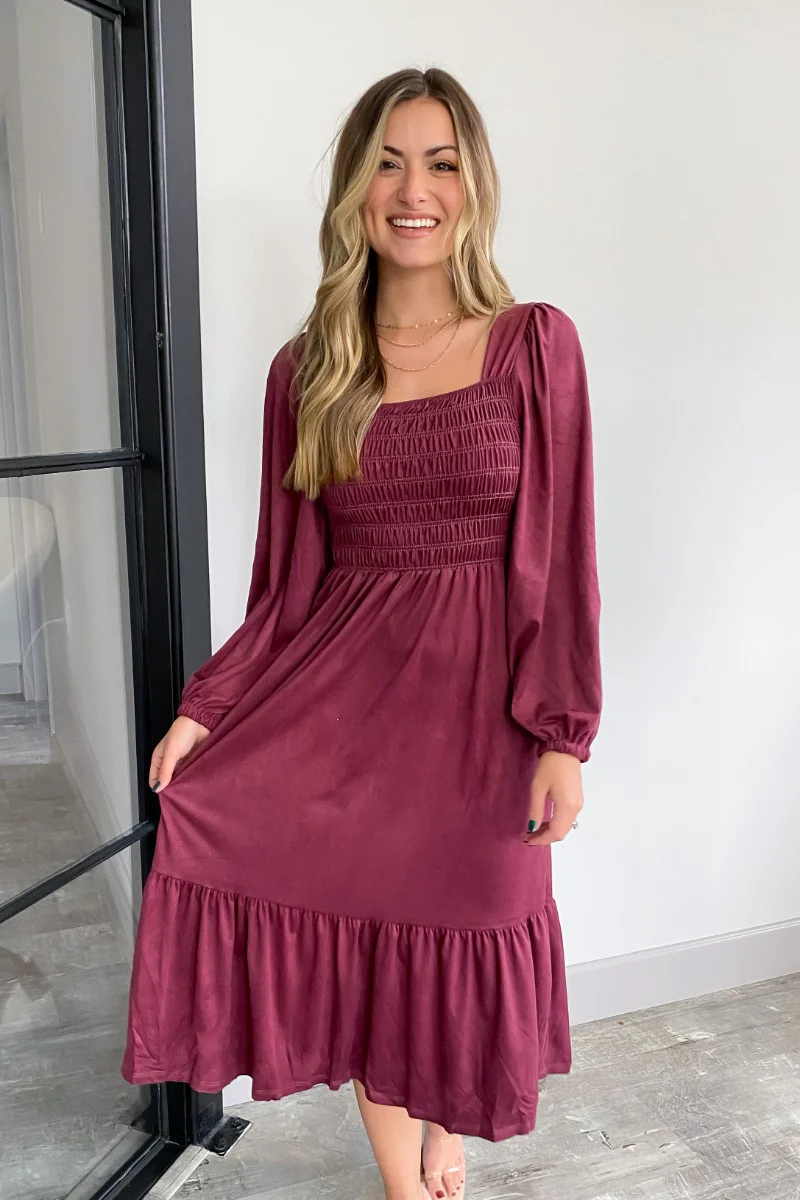 Forever And Always Midi Dress