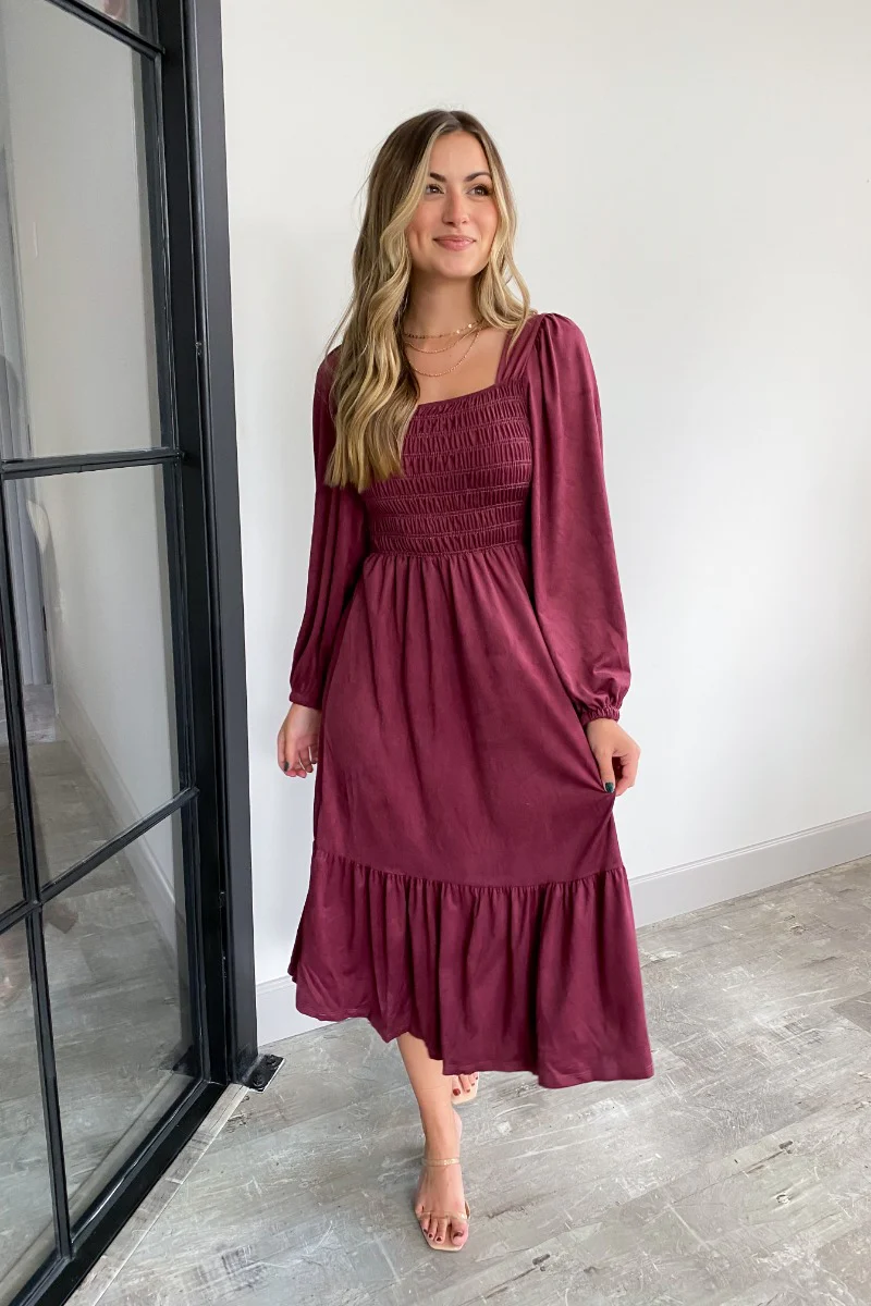 Forever And Always Midi Dress - Image 2