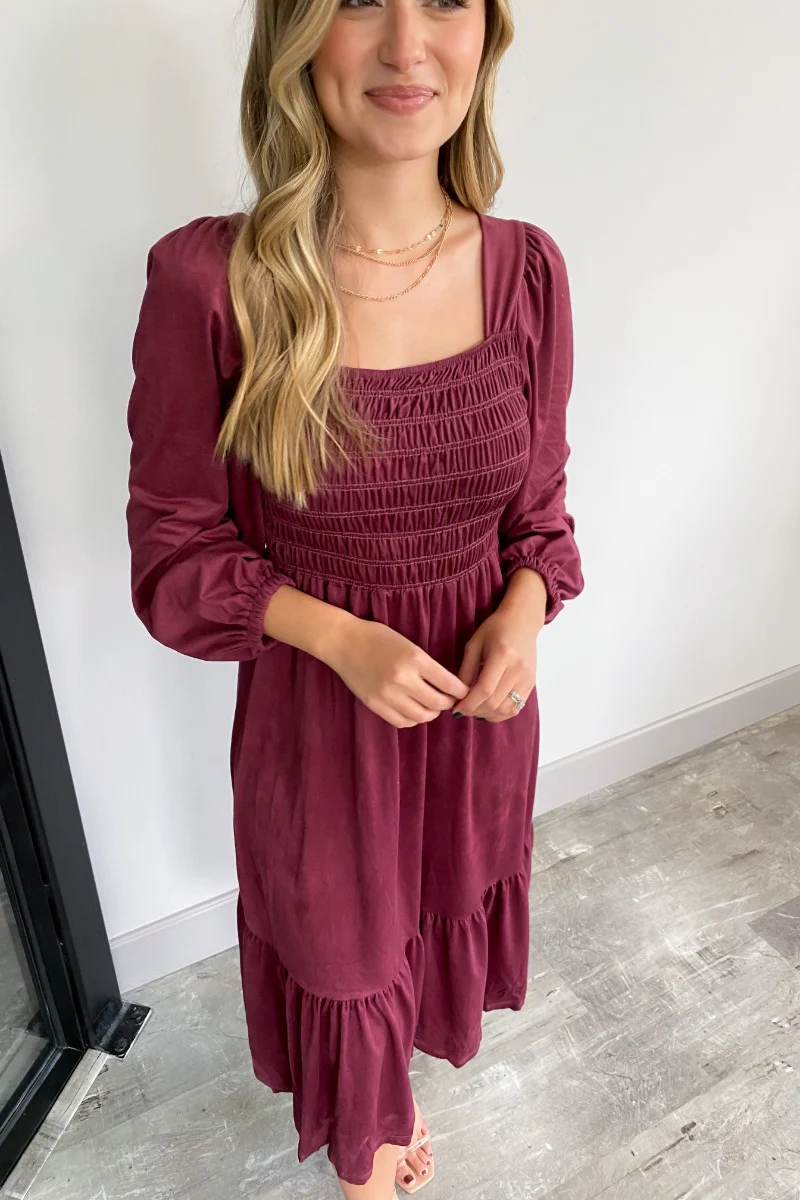 Forever And Always Midi Dress - Image 5