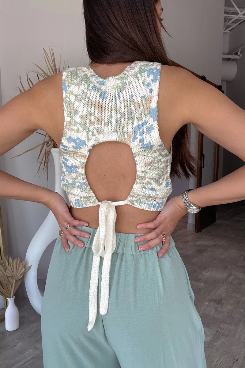 Forever Floral Open-Back Tank - Image 4