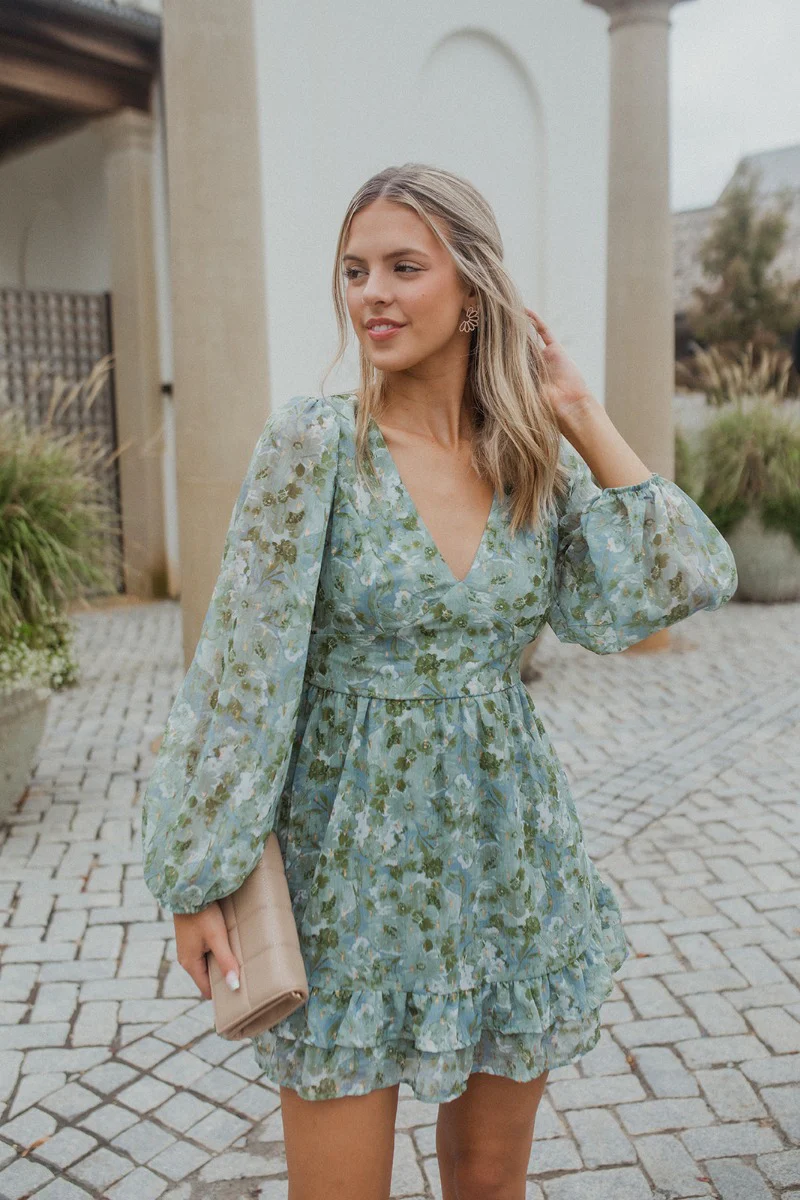 Forever Young Floral Dress