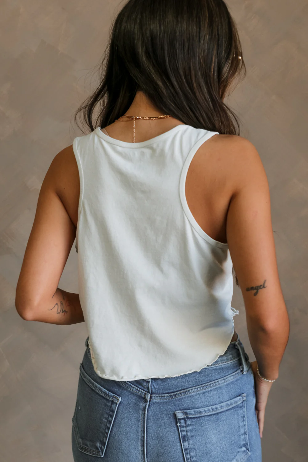 Free Bird Smoke Cropped Tank - Image 9