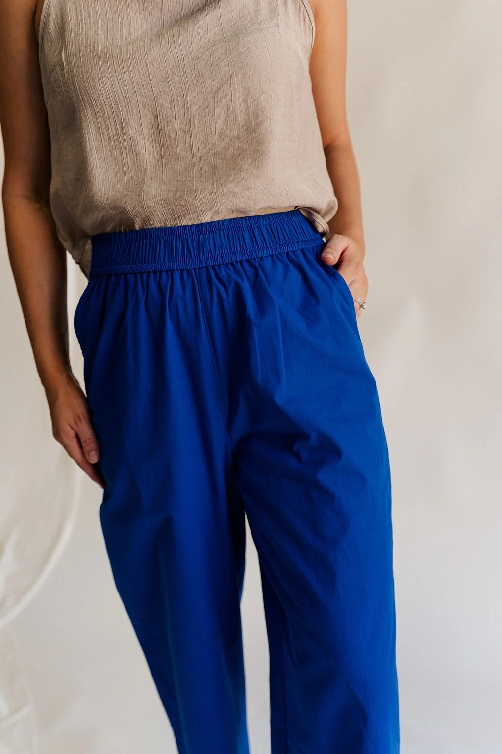 Freya Cobalt Blue Straight Leg Pants - Image 4