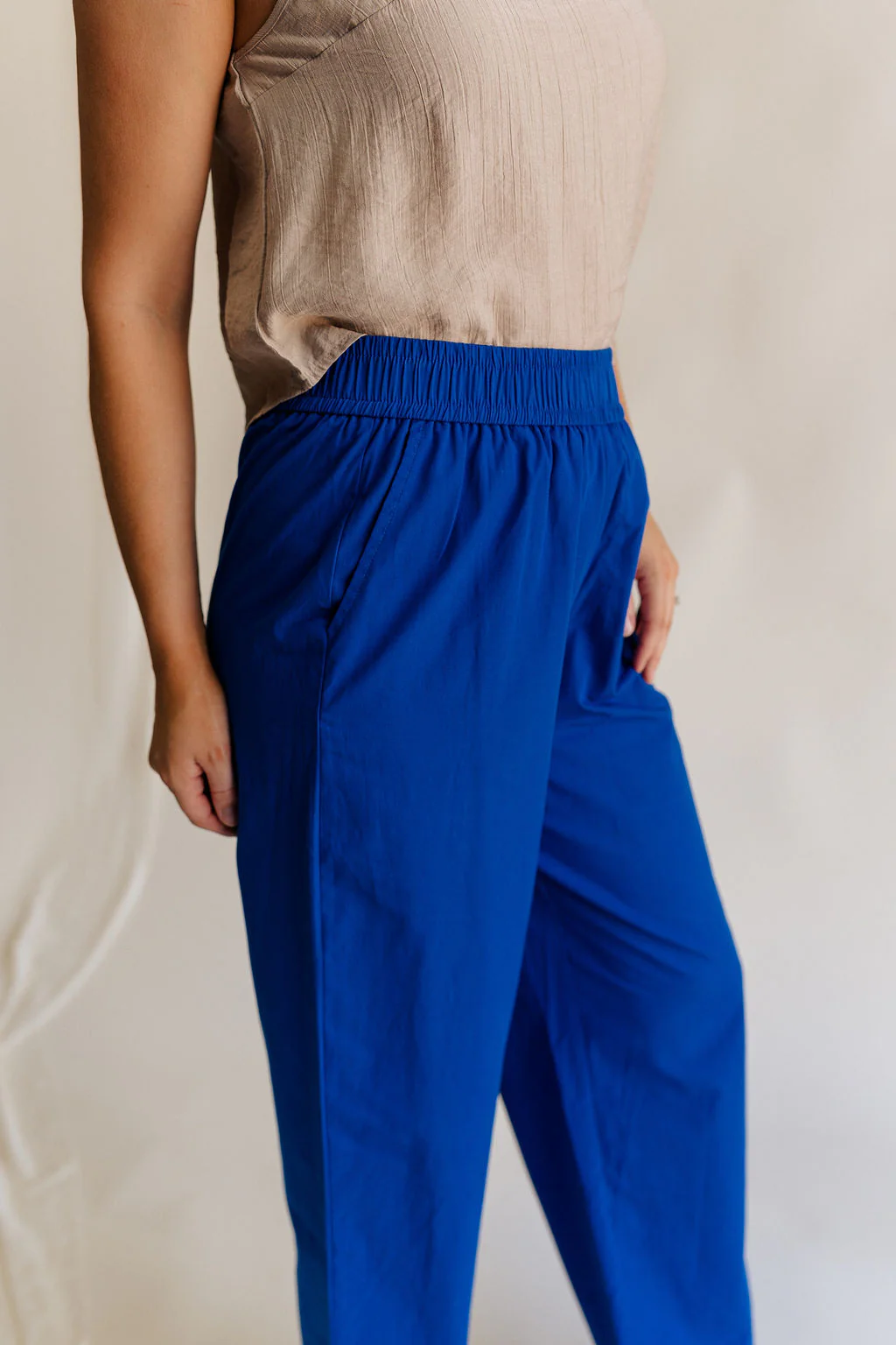 Freya Cobalt Blue Straight Leg Pants - Image 5