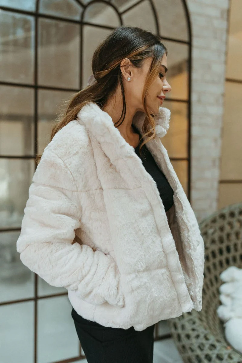 Glamorous Life Faux Fur Jacket