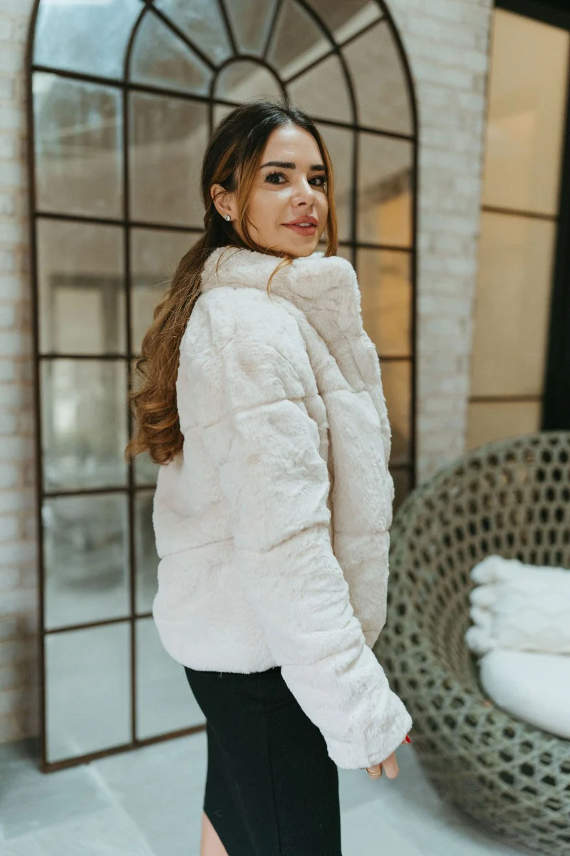 Glamorous Life Faux Fur Jacket - Image 4