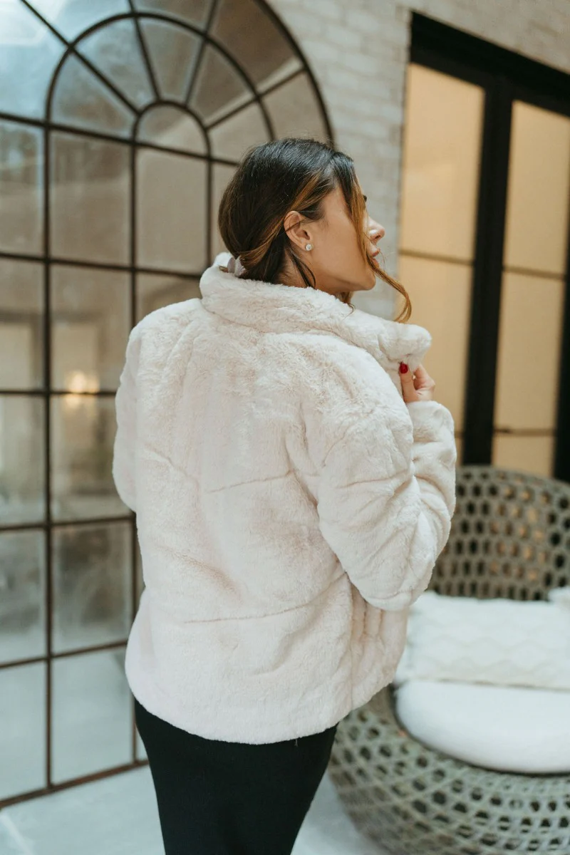 Glamorous Life Faux Fur Jacket - Image 6