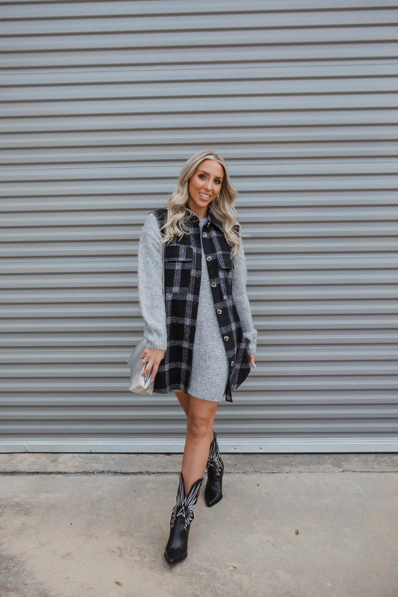 Go Your Own Way Plaid Vest - Image 2