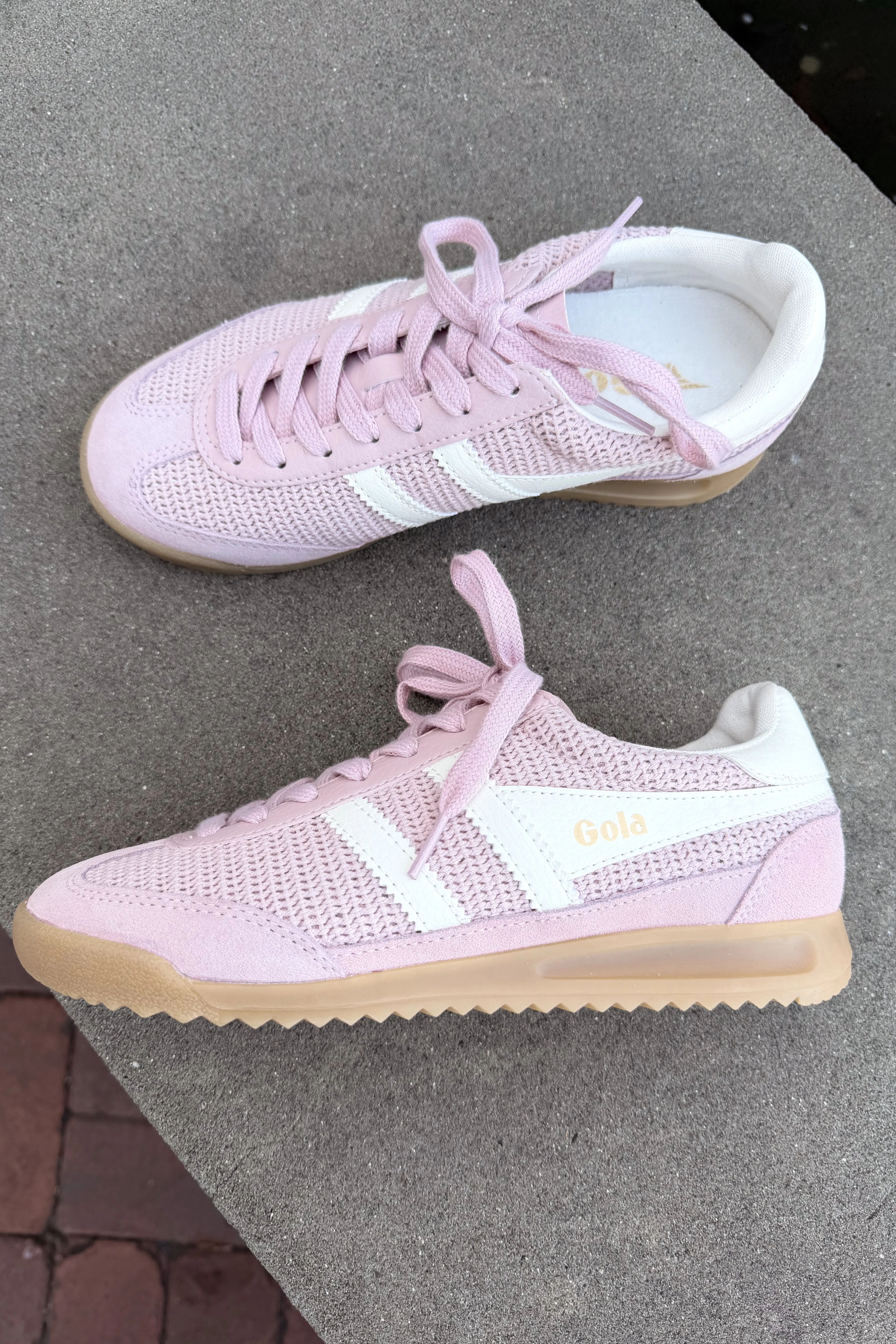 Gola Tornado Zephyr Chalk Pink & Off White Sneaker