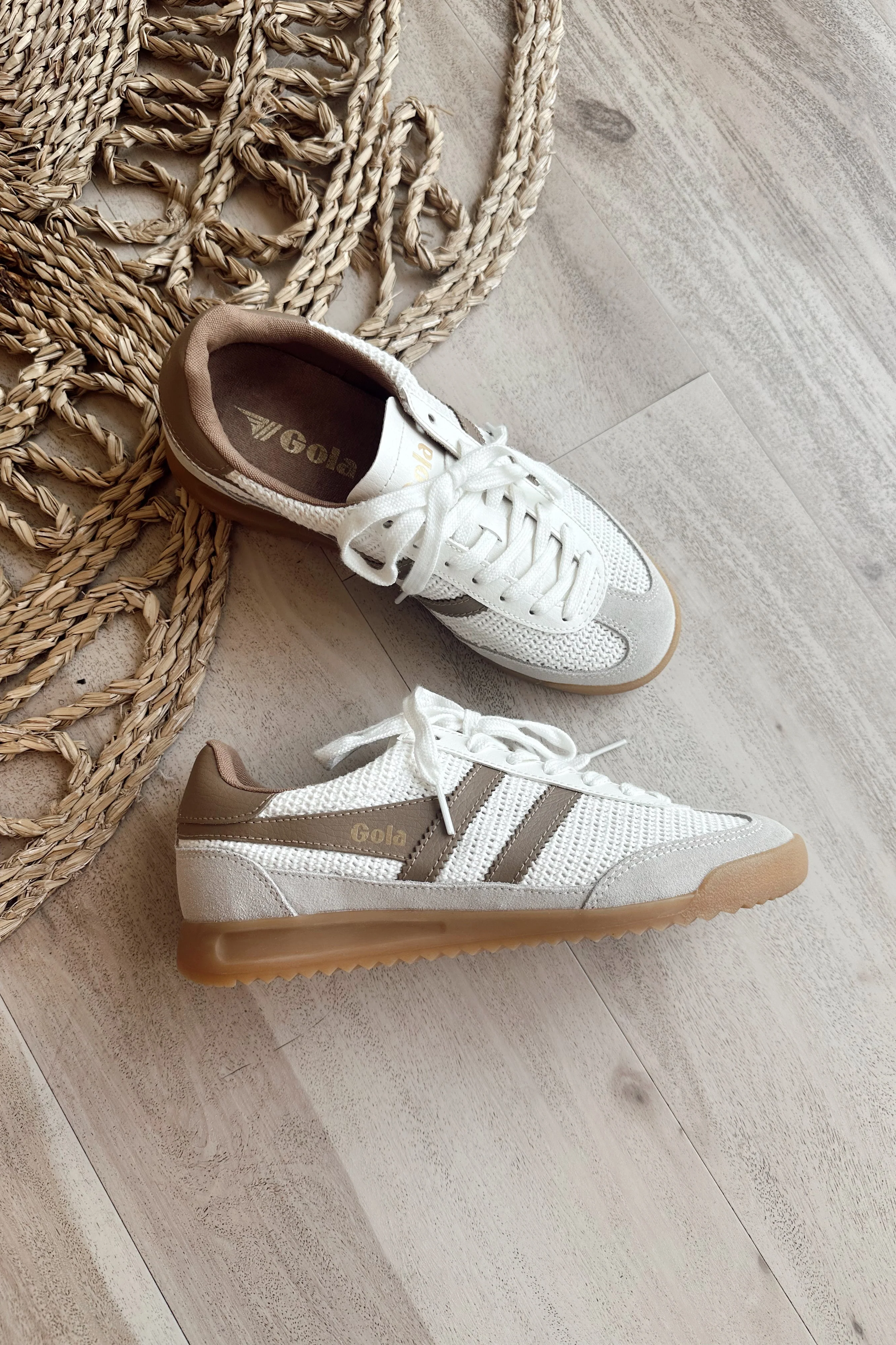 Gola Tornado Zephyr Off White Light Caramel Sneaker