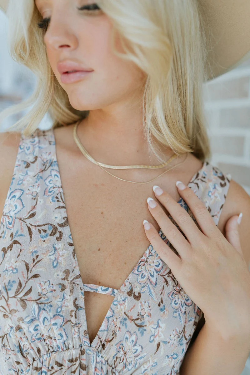 Leave The Pieces Necklace