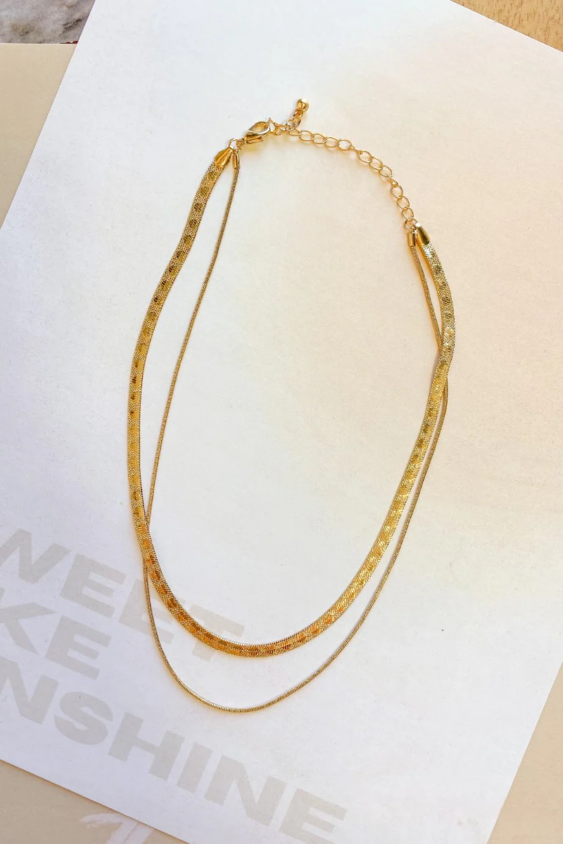 Leave The Pieces Necklace - Image 3