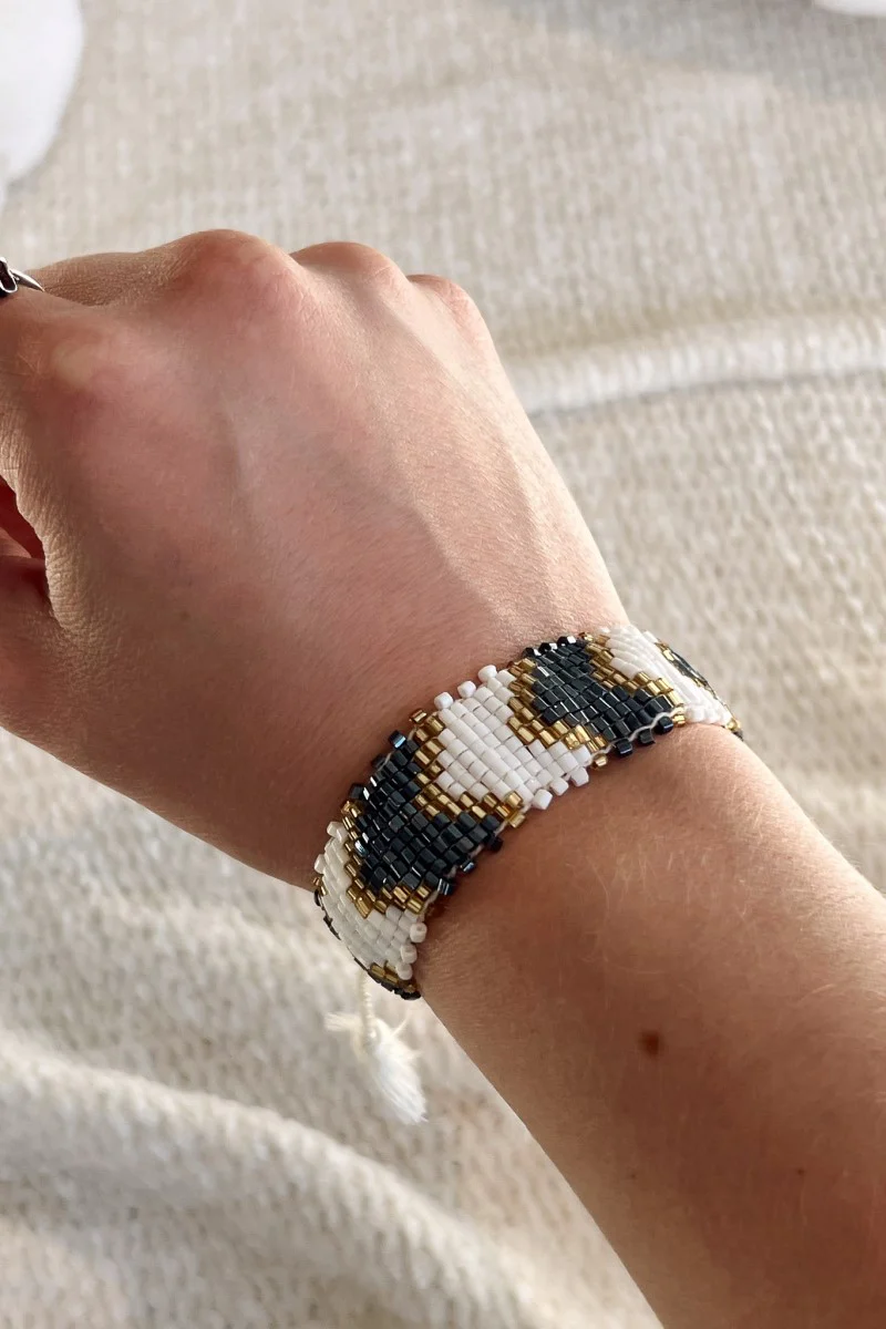 Gold Rush Beaded Bracelet