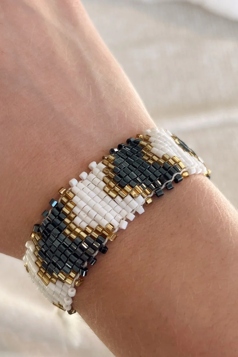 Gold Rush Beaded Bracelet - Image 2