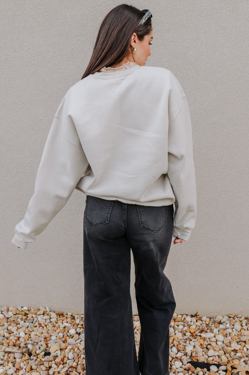 Golf Club Beige & Green Sweatshirt - Image 7